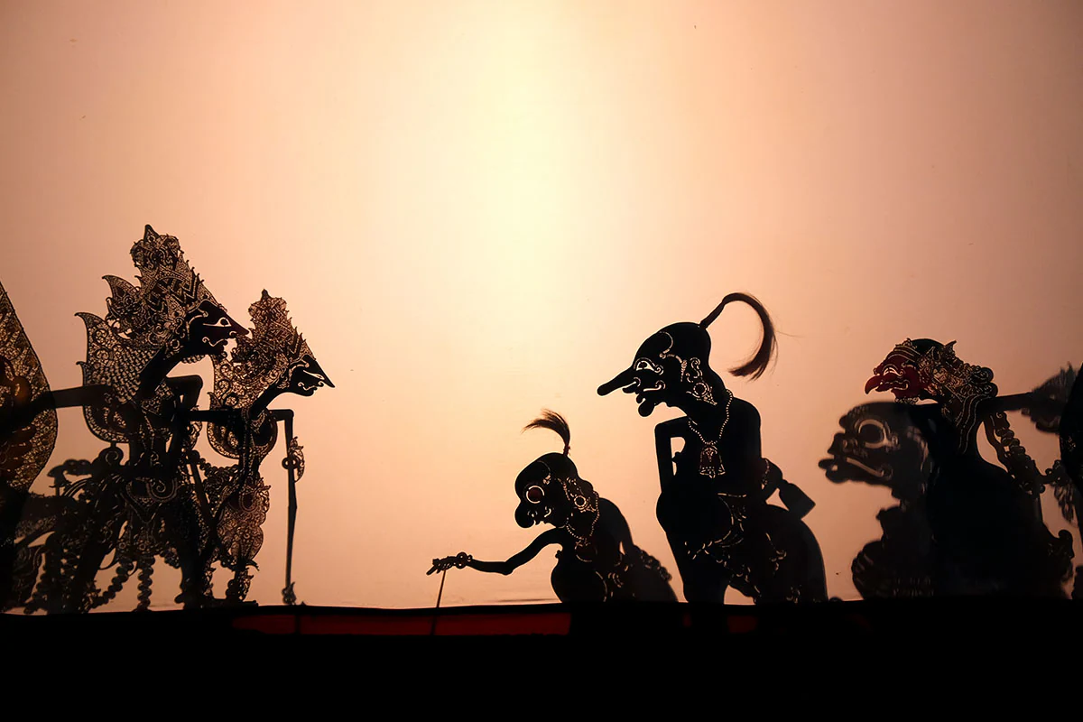 wayang performance at kandri village