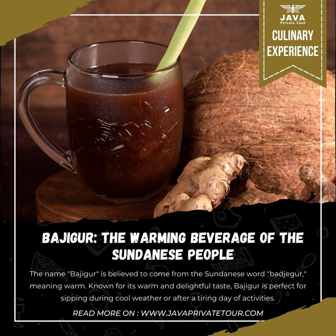 Bajigur- The Warming Beverage of the Sundanese People