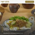 Exploring Bogor's Unique Breakfast Delight- Doclang