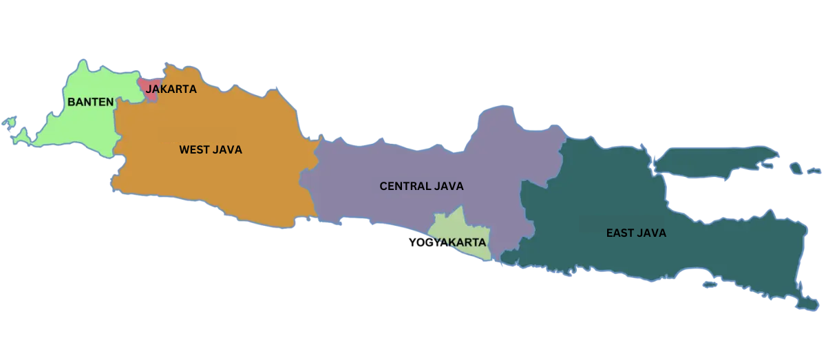 Java Island Maps Java Island Maps