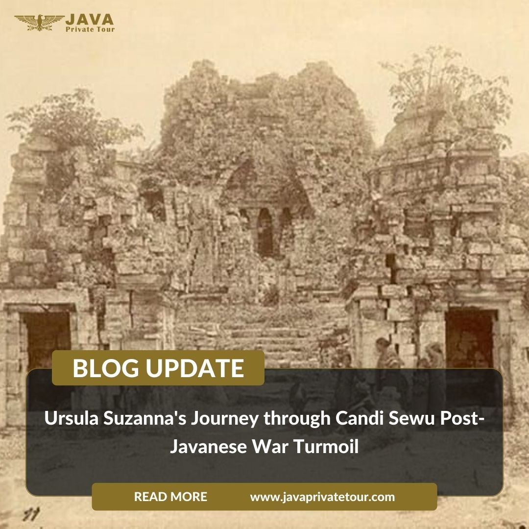 Ursula Suzanna's Journey through Candi Sewu Post-Javanese War Turmoil