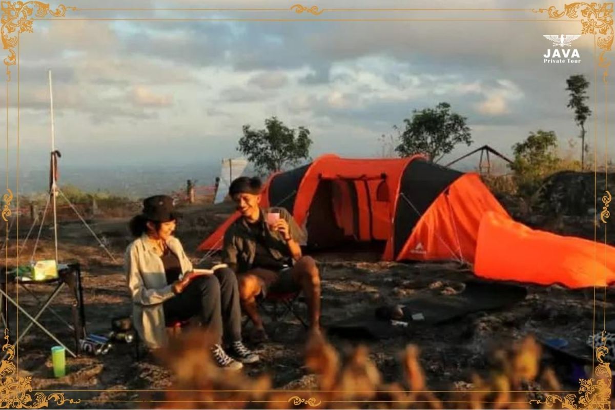Camping at Puncak Bucu Yogyakarta