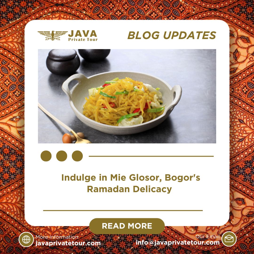 Indulge in Mie Glosor, Bogor's Ramadan Delicacy