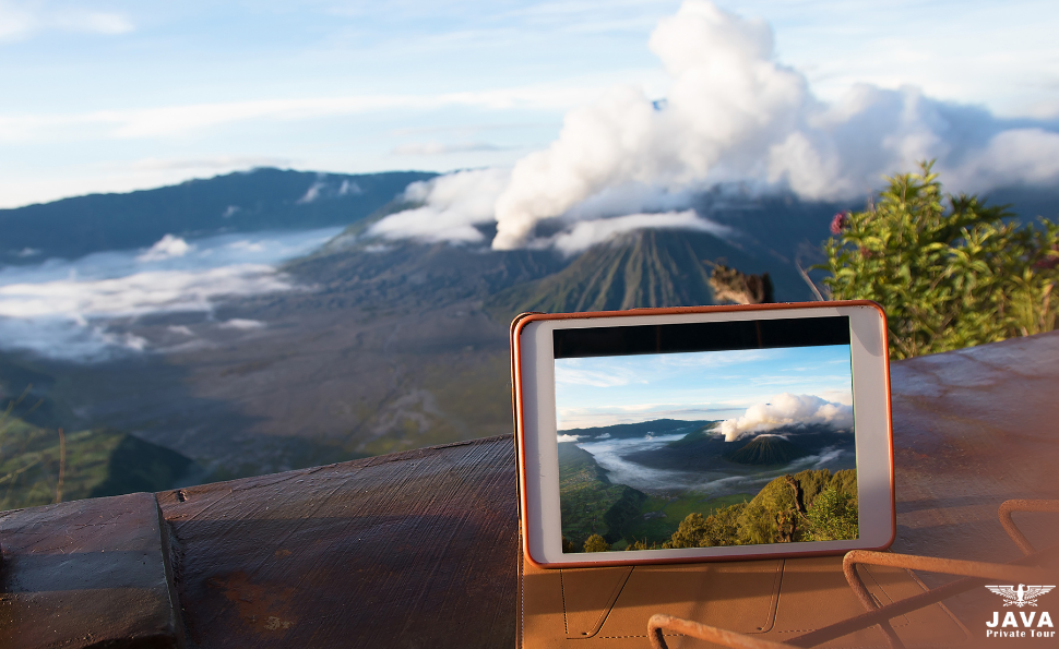 Mount Bromo is one of the active volcanoes in East Java which is famous for its extraordinary sunrise view