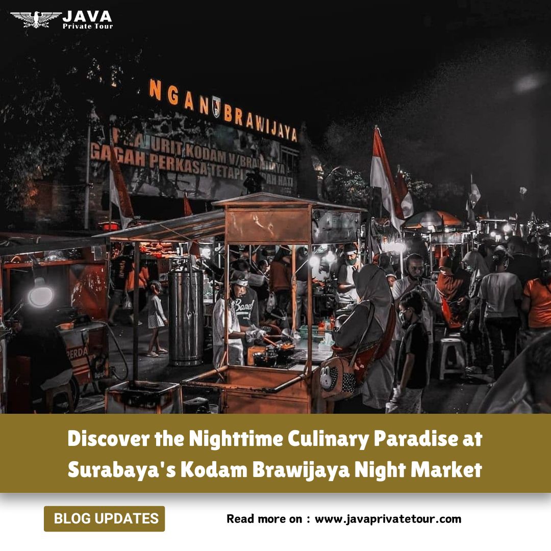 Discover the Nighttime Culinary Paradise at Surabaya's Kodam Brawijaya Night Market