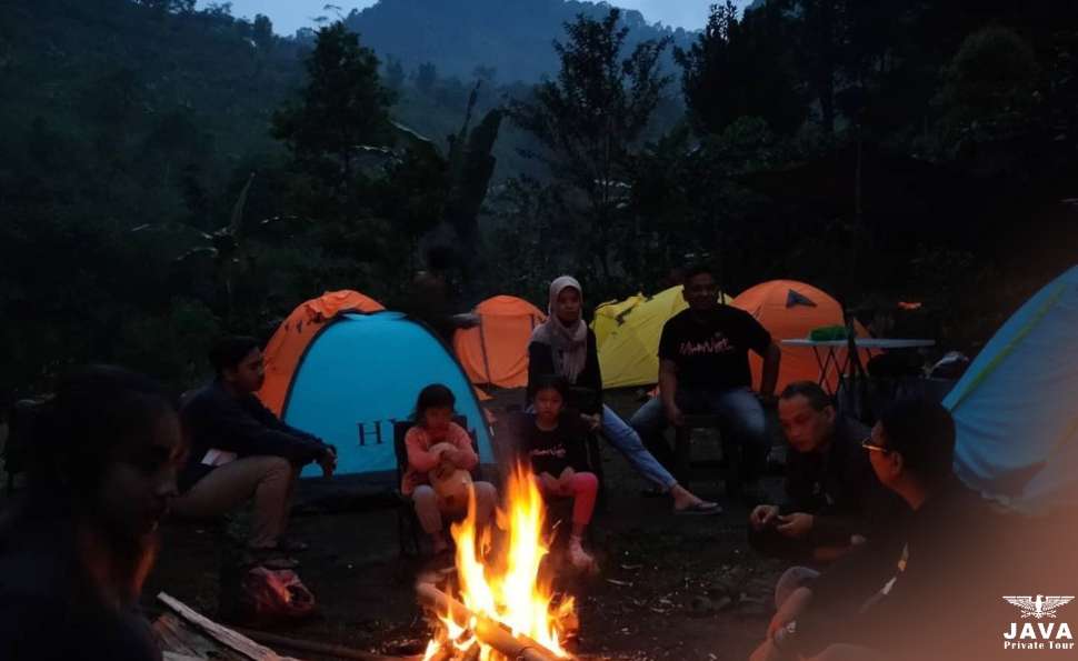 Camping at Kertoembo Village