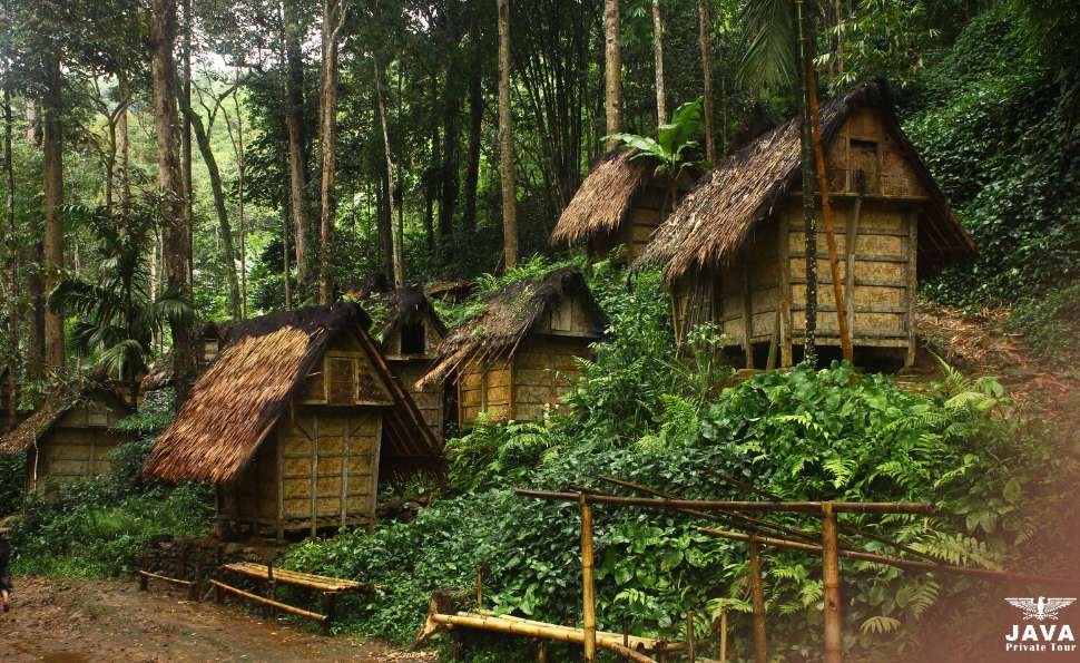 The Baduy people reside in the Kendeng Mountains