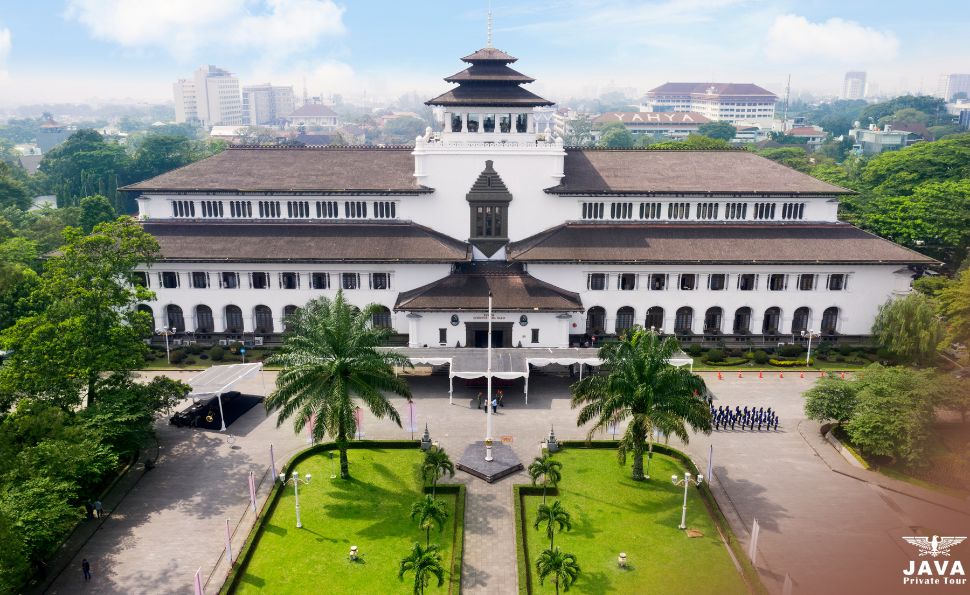 Gedung Sate in Bandung City